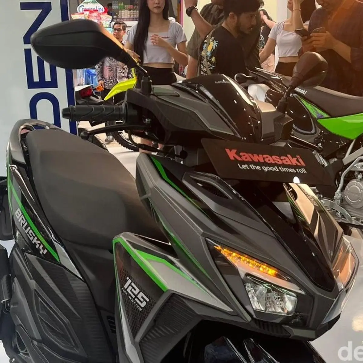 Kawasaki Hadirkan Skutik Brusky 125, Opsi Baru Penantang Dominasi Pasar Honda Vario