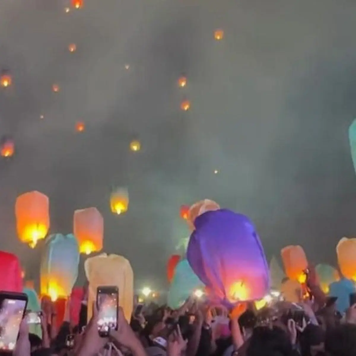 Langit Lamandau Berpendar: 7.000 Lampion Harapan Terbangkan di Puncak Sumber Mulya Fest 2026
