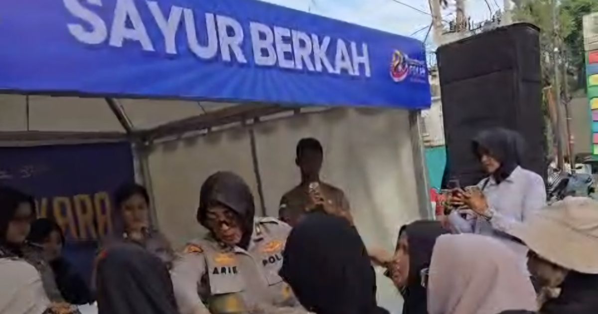 Bhayangkara Fest Polres Bogor Sukses, 5 Kuintal Sayur Ludes Diserbu Warga