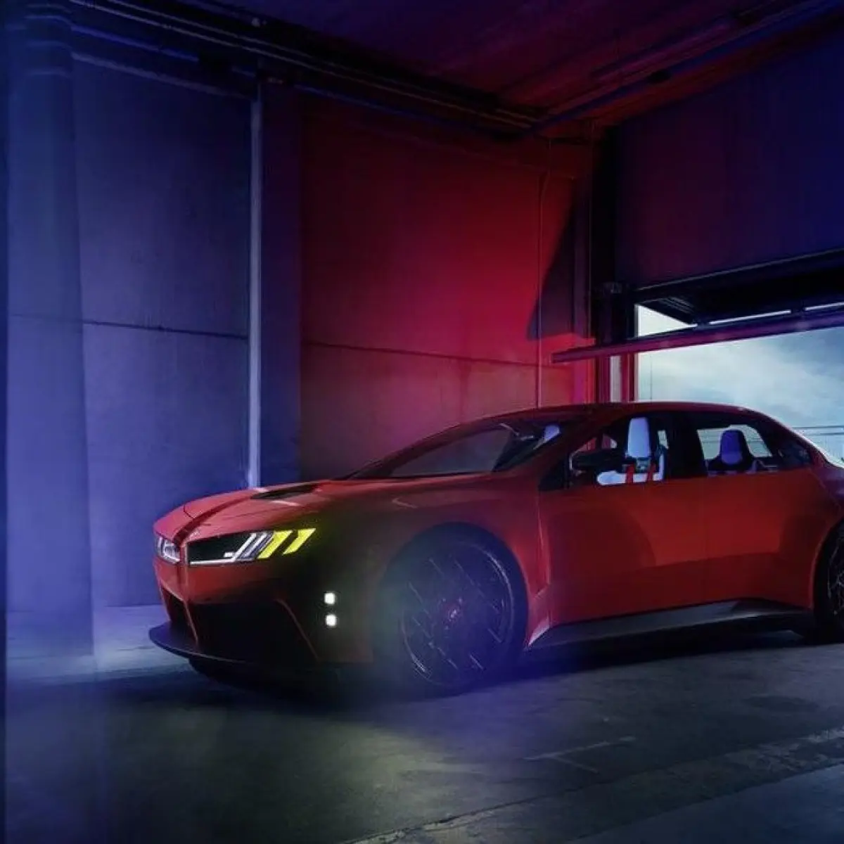 Masa Depan Mobil Sport Listrik BMW Terungkap: M Concept Neue Klasse Mengguncang Le Mans 2026