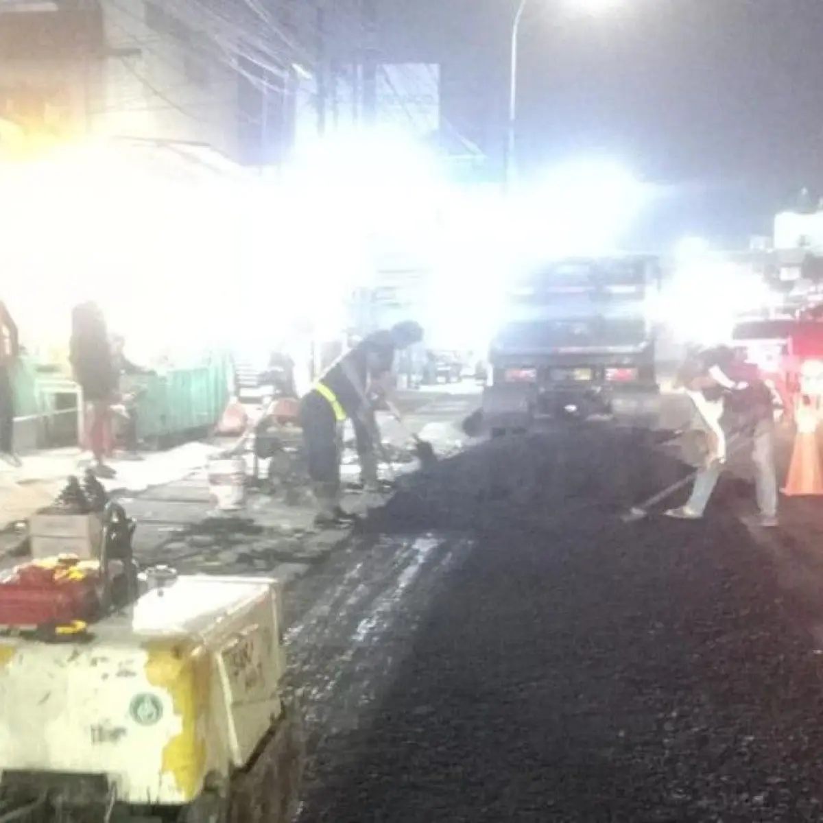Jalan Dewi Sartika Ciputat Mulus Kembali Setelah Kementerian PU Tangani Lubang Pemicu Kemacetan