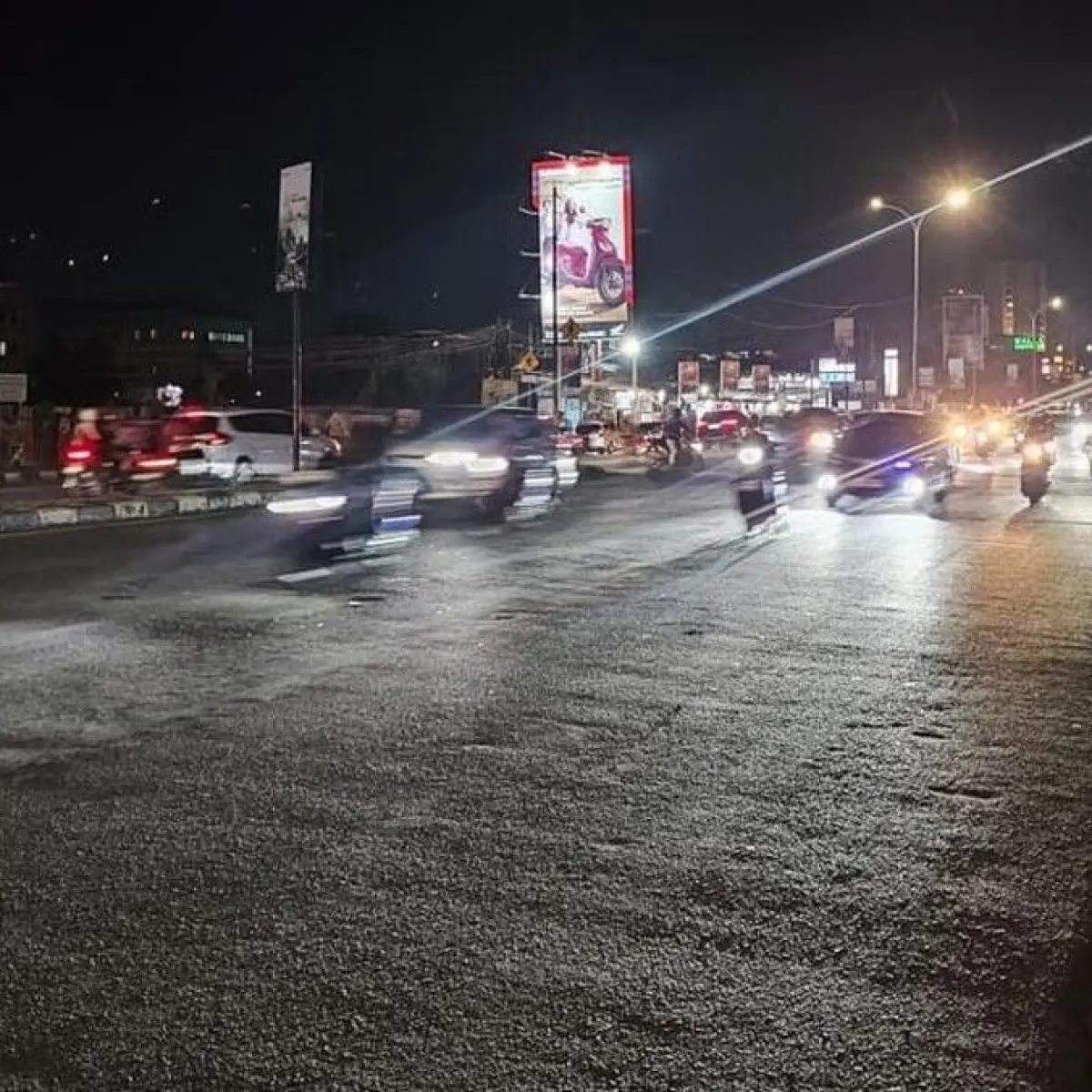 Arus Lalu Lintas Jalan Urip Sumoharjo Makassar Kembali Normal Pasca Aksi Unjuk Rasa Mahasiswa Unibos