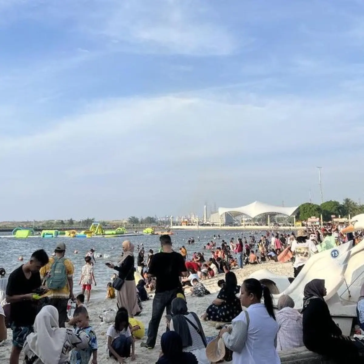 Tiket Gratis Sore Ancol Tarik Ribuan Warga Nikmati Libur Tahun Baru Islam dan HUT Jakarta