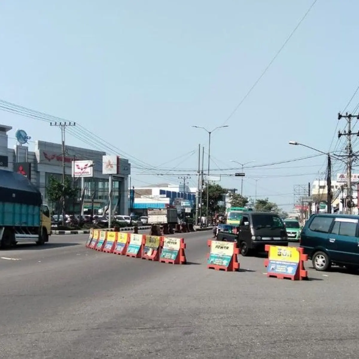 Lampu Lalu Lintas Simpang Artos Magelang Mati, Polisi Terapkan Sistem Pengalihan Arus Darurat