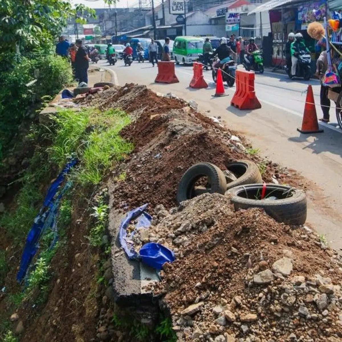 Pemprov Jabar Alokasikan Rp5,4 Miliar untuk Pemulihan Dinding Penahan Tanah Longsor di Kebon Pedes Bogor