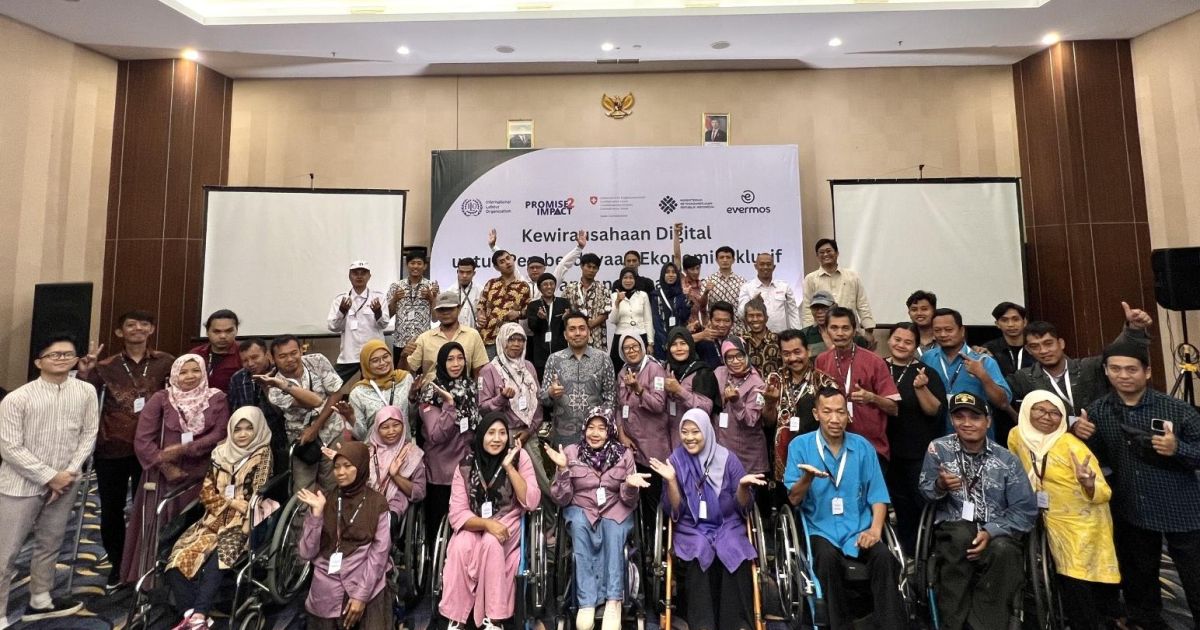 Evermos Gandeng ILO Tingkatkan Kemandirian Ekonomi Penyandang Disabilitas dan Mantan Pekerja Migran via Pelatihan Digital