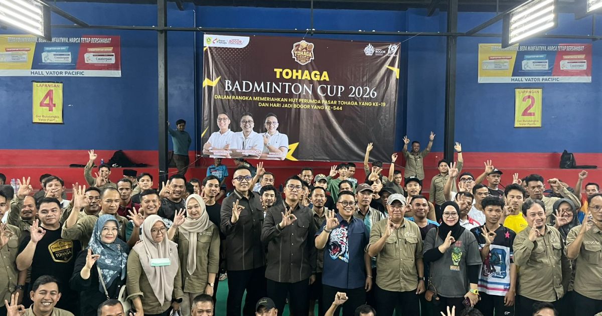 Badminton Tohaga Cup 2026 Resmi Ditutup, Perkuat Sinergi HJB ke-544
