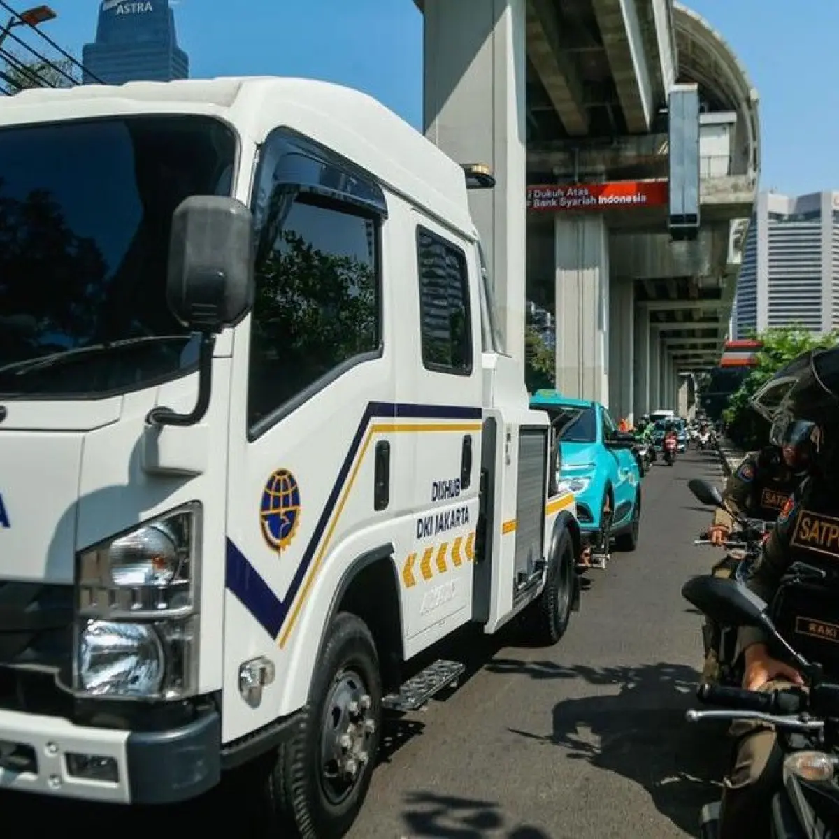 Kisah Pilu Ojol Terjaring Razia Parkir Liar, Motor Disita Meski Sempat Memohon