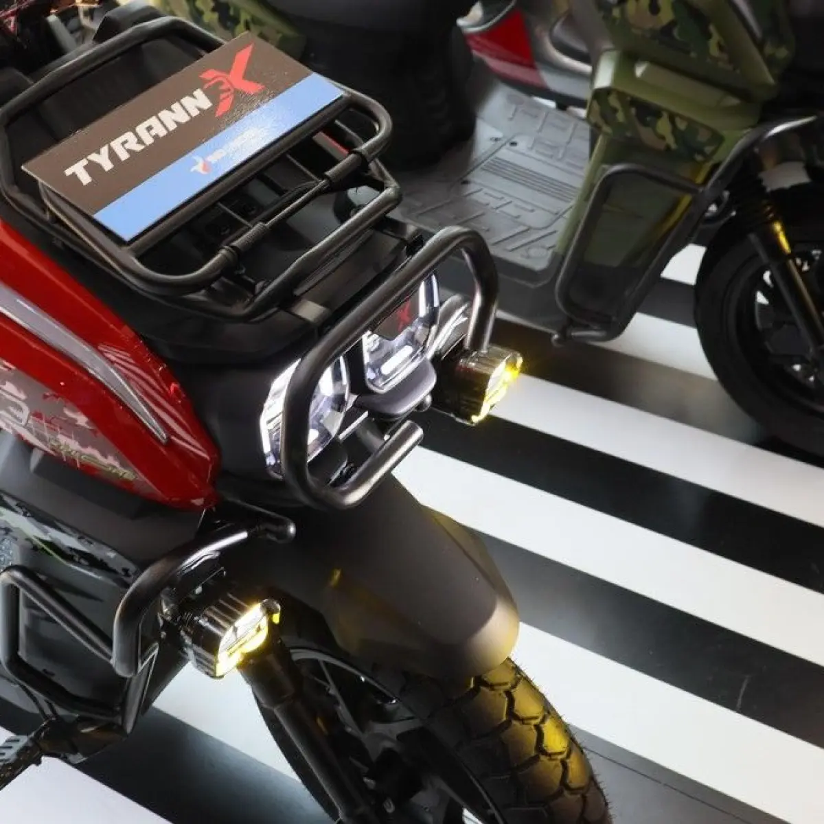 Indomobil e-Motor Perkenalkan Tyranno X, Motor Listrik Petualang dengan Fitur Canggih di PRJ 2026