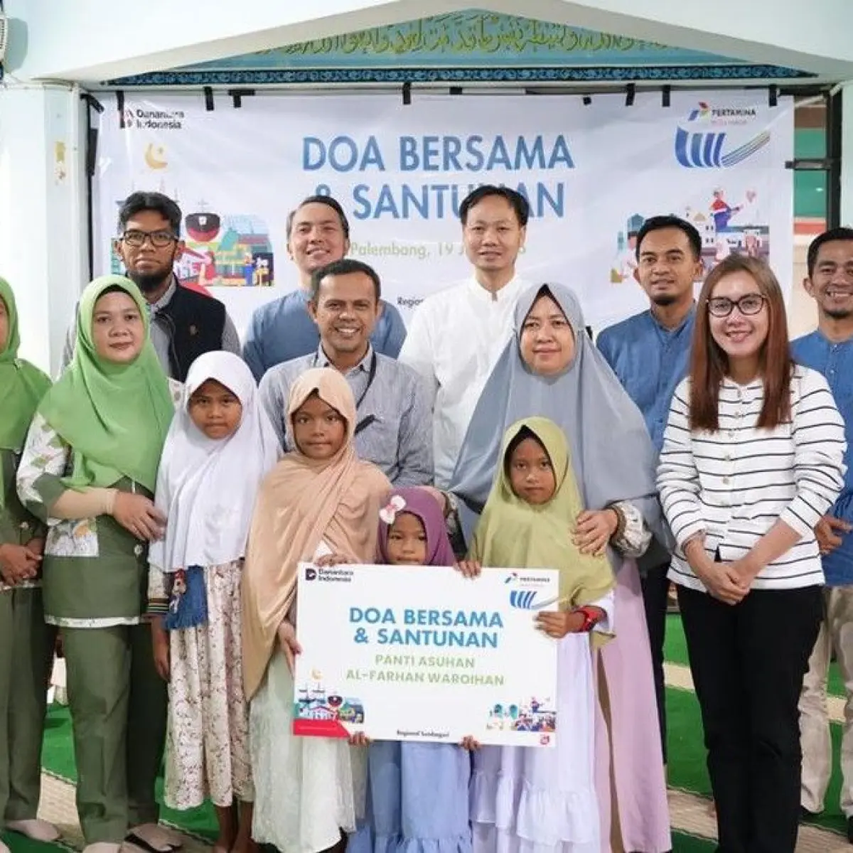 Berbagi Kasih di Ujung Tahun: Pertamina Patra Niaga Sumbagsel Ringankan Beban 360 Anak Yatim dan Penyandang Disabilitas
