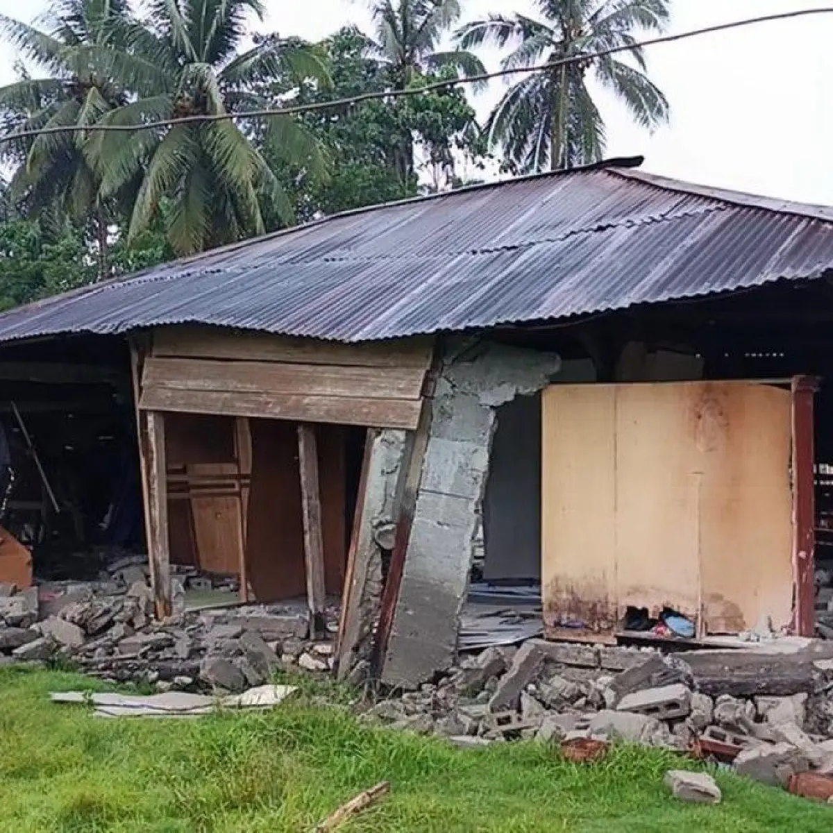 Gempa M6,7 Guncang Palu, Ratusan Rumah Warga Sigi yang Pernah Terdampak 2018 Rusak Lagi