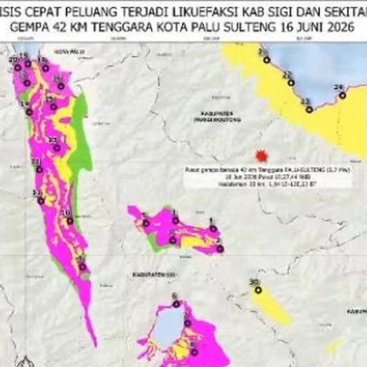 Pemetaan Risiko Likuefaksi Pasca Gempa M6,7 Palu: Badan Geologi Identifikasi Empat Wilayah Prioritas Mitigasi