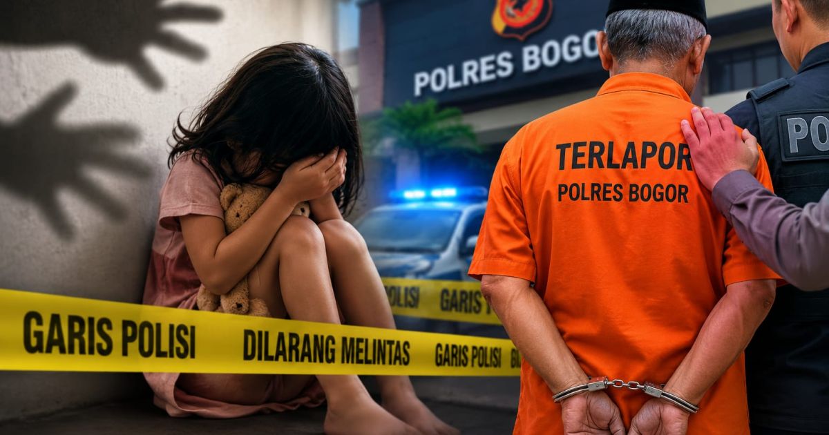 Dugaan Pelecehan Anak 4 Tahun di Cibinong, Polres Bogor Naikkan Status Kasus ke Penyidikan