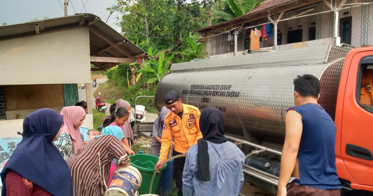 Krisis Air Bersih Melanda Bogor: 1.203 Warga Jonggol dan Sukajaya Terdampak