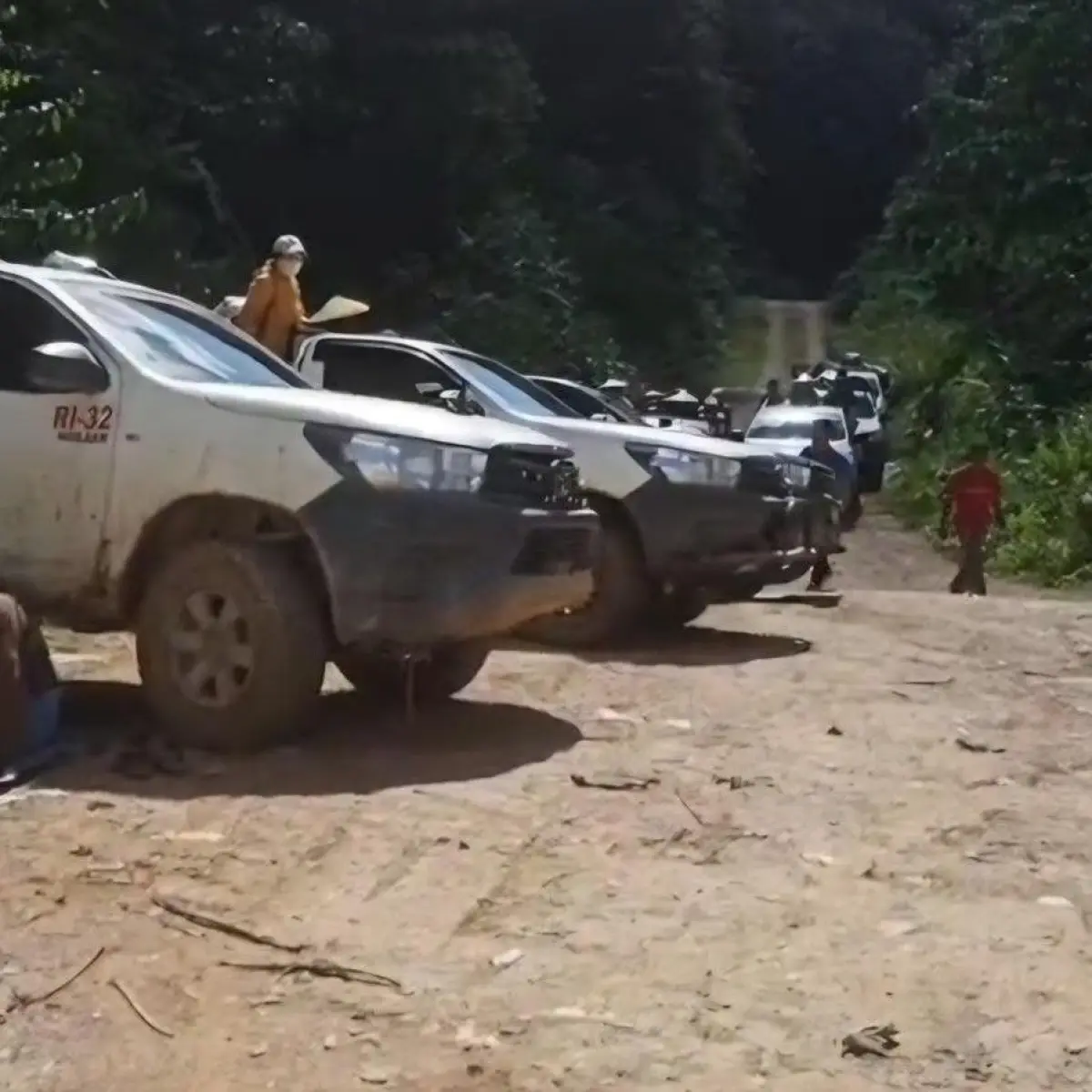 Jalan Perbatasan Apokayan Lumpuh Total, Rombongan Kontingen GKII Terjebak Hingga Kelaparan