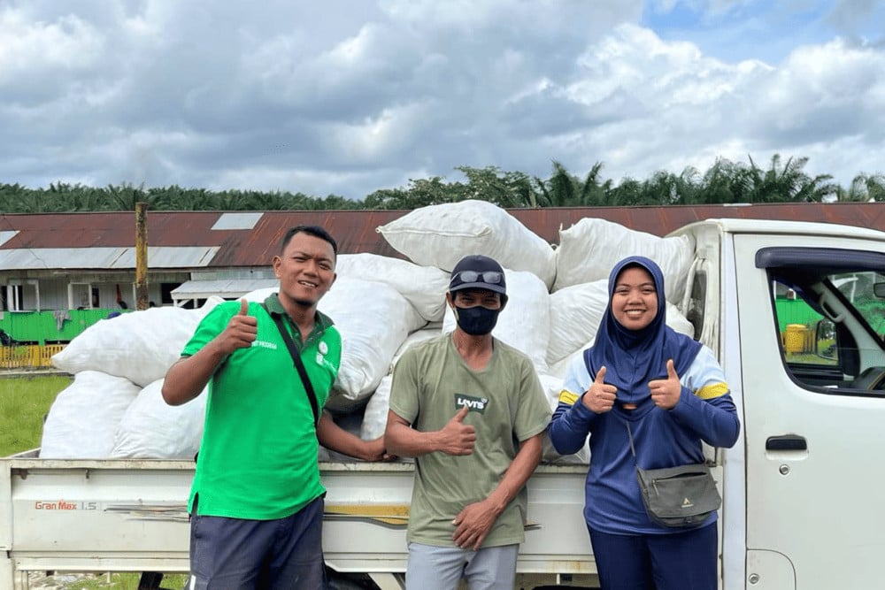 Tongkol Jagung Bekas Panen di Kutai Timur Diubah Jadi Pakan Ternak Fermentasi Bernilai Jual Tinggi