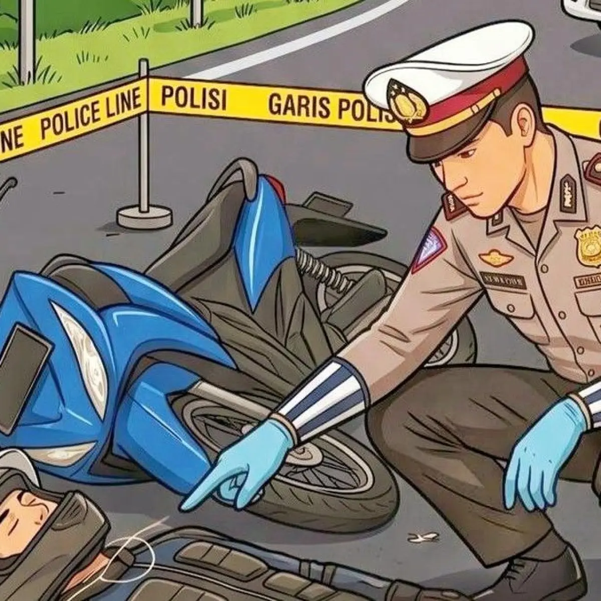 Tragedi Palembang: Dua Warga Tewas Terlindas Truk Setelah Motor Lawan Arus di Kertapati