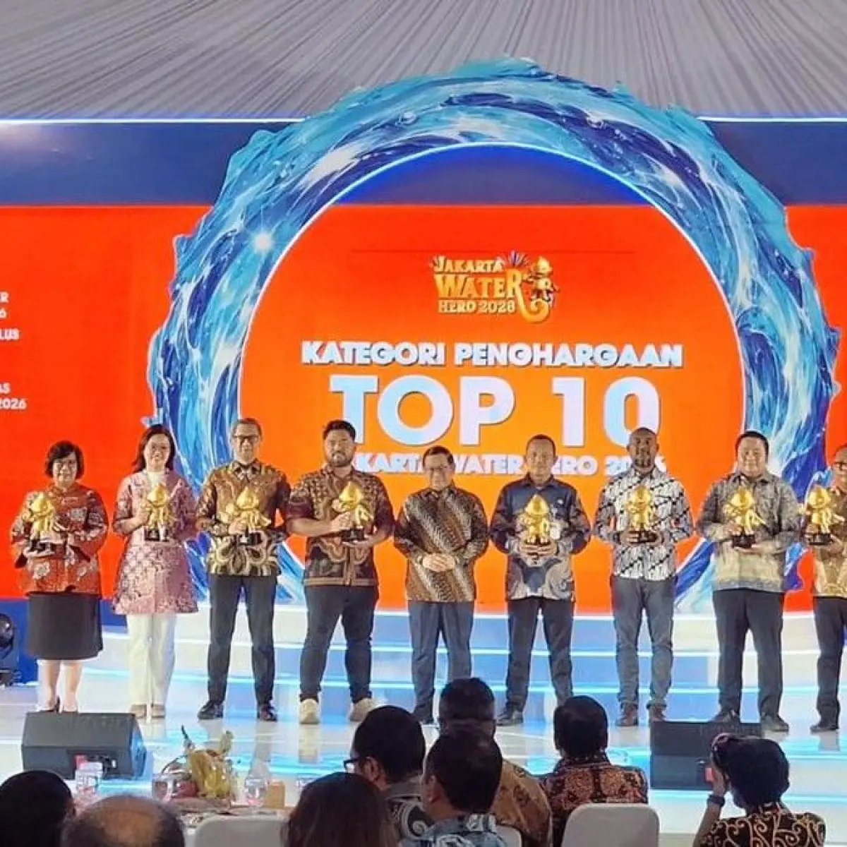 PAM JAYA Apresiasi Pelanggan Jakarta dalam Malam Penganugerahan Water Hero 2026