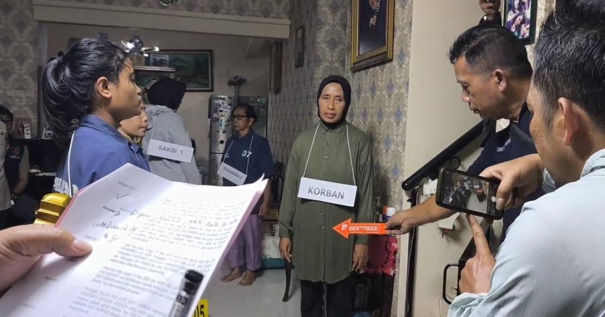 Rekonstruksi Kasus ART Tewas di Bogor: Keluarga Korban Desak Polisi Terapkan Pasal Pembunuhan
