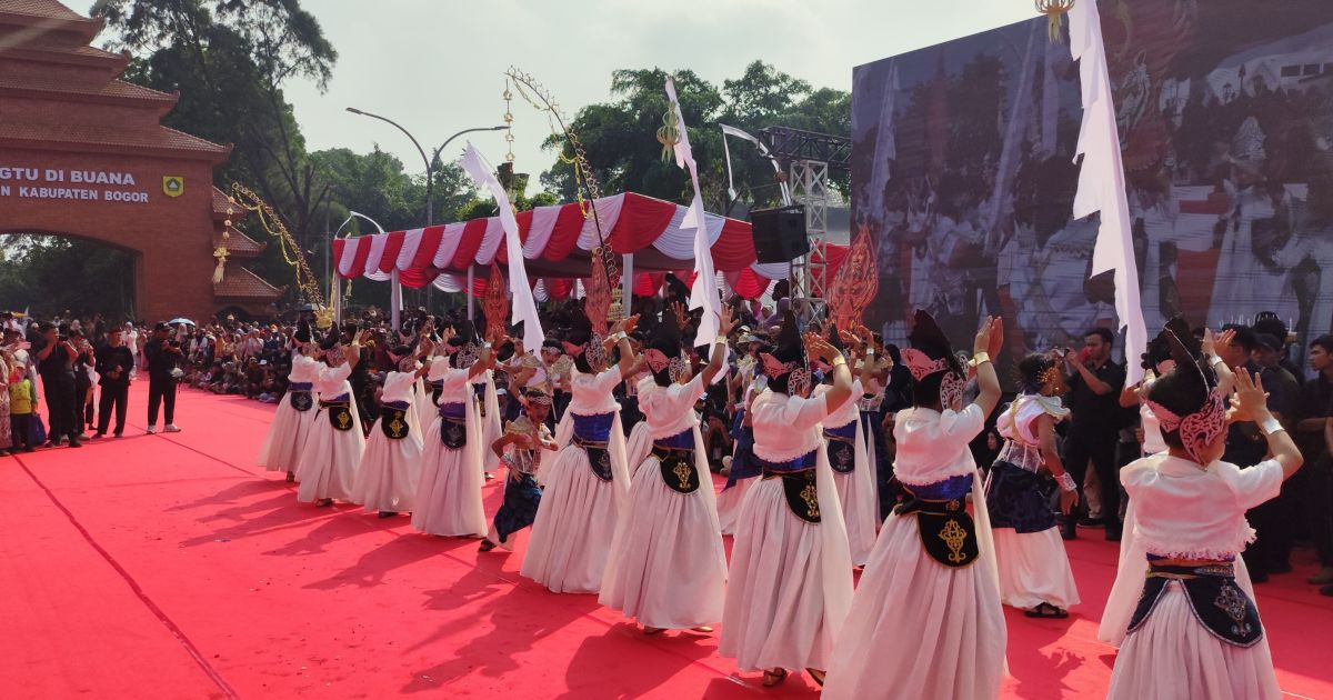 Helaran HJB ke-544 Jadi Panggung Persatuan, 40 Kecamatan Tampilkan Semangat Mapag Pajajaran