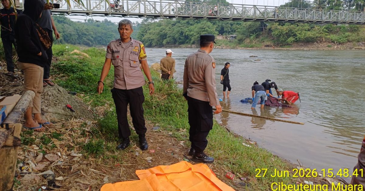 Pria Tewas di Sungai Cisadane Bogor Teridentifikasi, Keluarga Tolak Autopsi