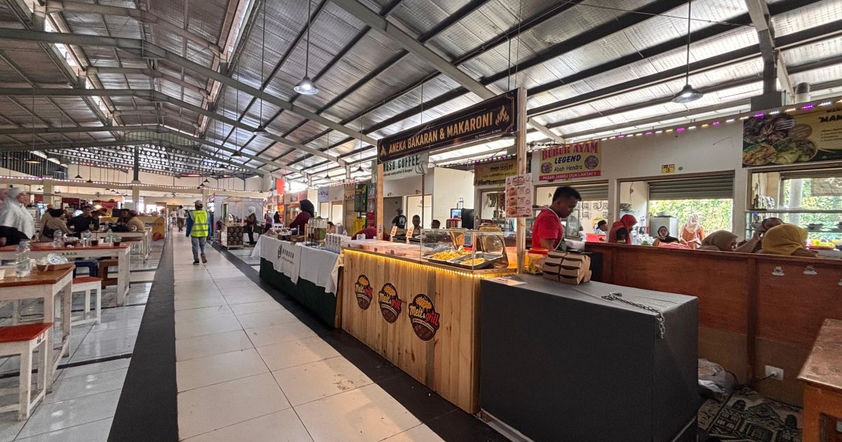 Pasar Jambu Dua Jadi Pusat Kuliner Baru, 400 Kios Terisi