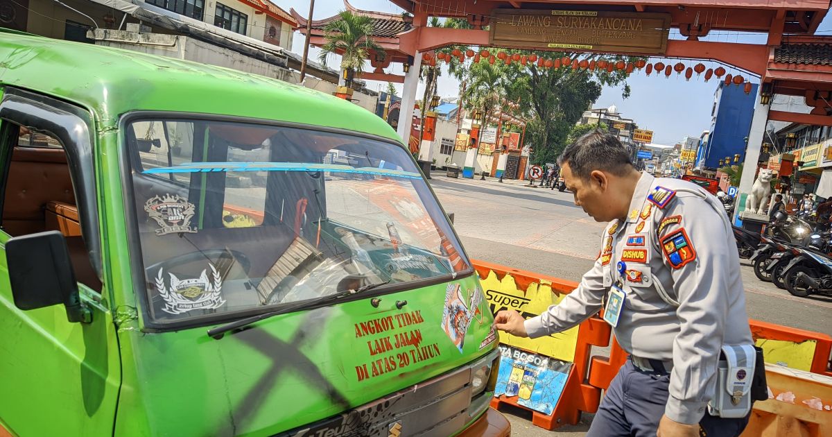 16 Angkot Usia di Atas 20 Tahun di Kota Bogor Ditilang, Dishub Semprot Tanda Tak Layak Jalan