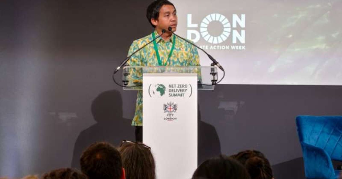 Perkuat Mitigasi Perubahan Iklim, Menhut Raja Juli Antoni Hadiri Forum Internasional di London