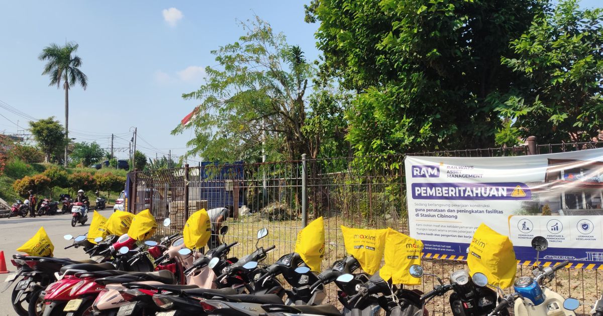 Penataan Stasiun Cibinong: PT RAM Relokasi Pedagang ke Lokasi Baru