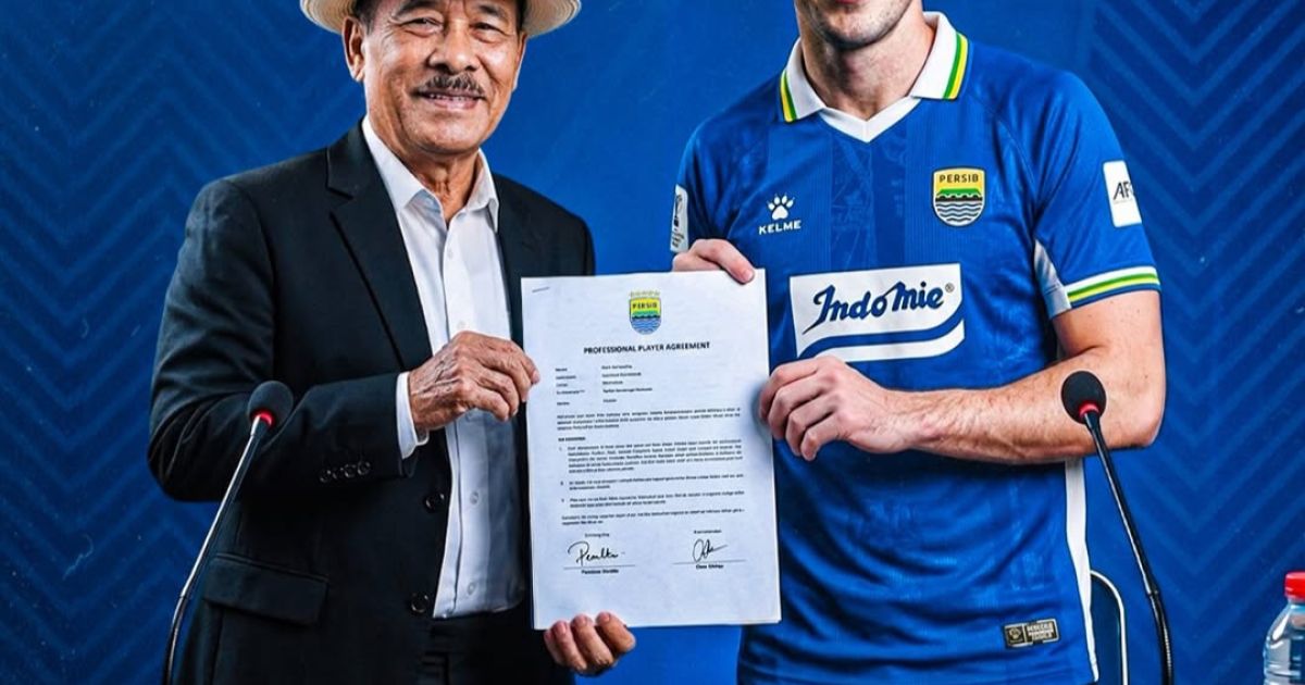 Persib Bandung Resmi Kontrak Winger Argentina Mariano Peralta hingga 2028