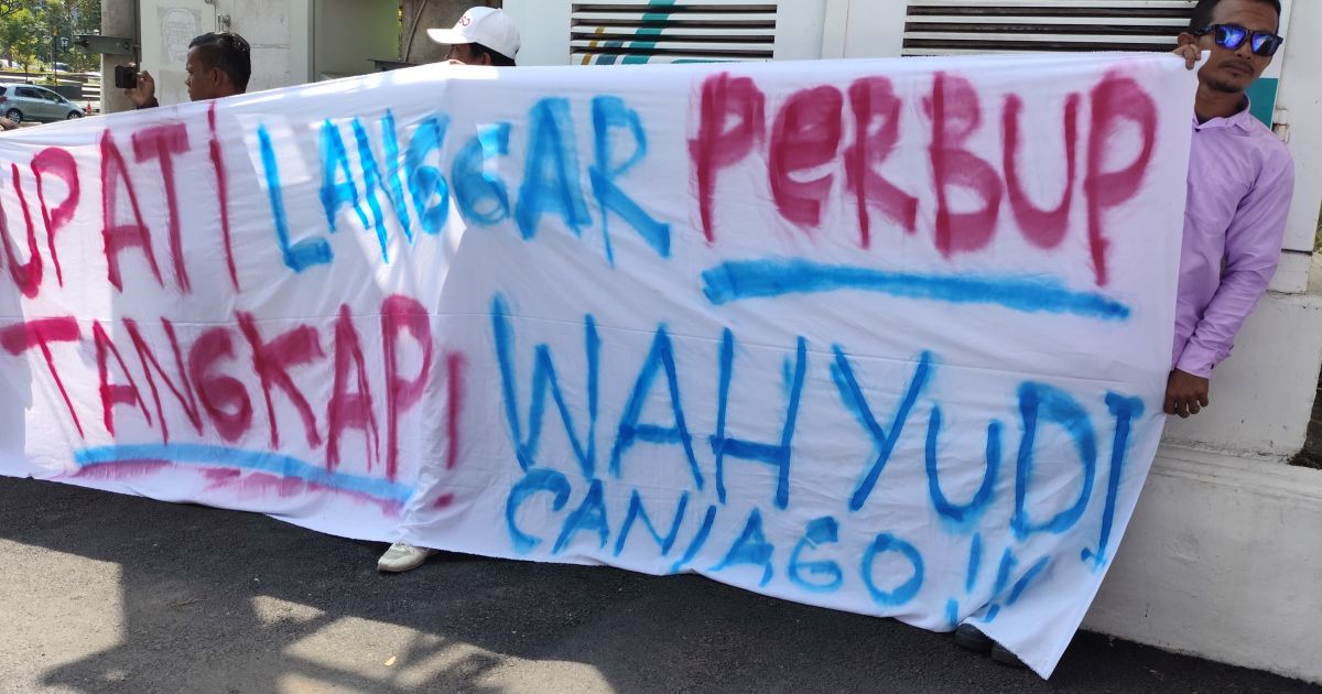 Aliansi OKP Desak Kejari Audit Dana Hibah DPD KNPI Kabupaten Bogor Kubu Wahyudi