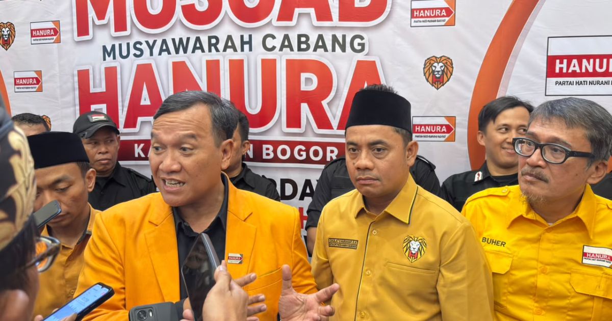 Daulat Harahap Pimpin Hanura Kabupaten Bogor, Targetkan Enam Kursi DPRD