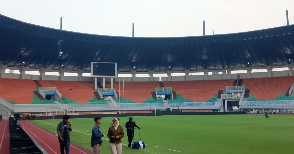 Stadion Pakansari Capai 98 Persen Jelang Laga Timnas Indonesia di Piala AFF