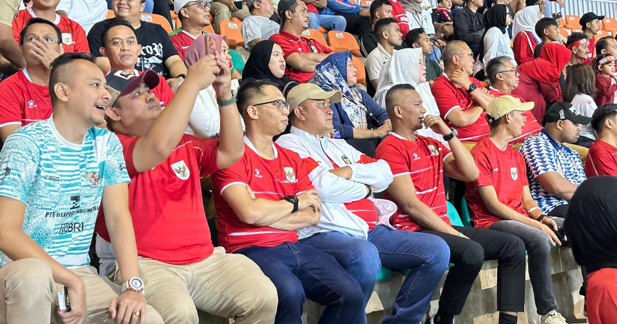 Bupati Bogor Puji Kemenangan Timnas Indonesia di Stadion Pakansari
