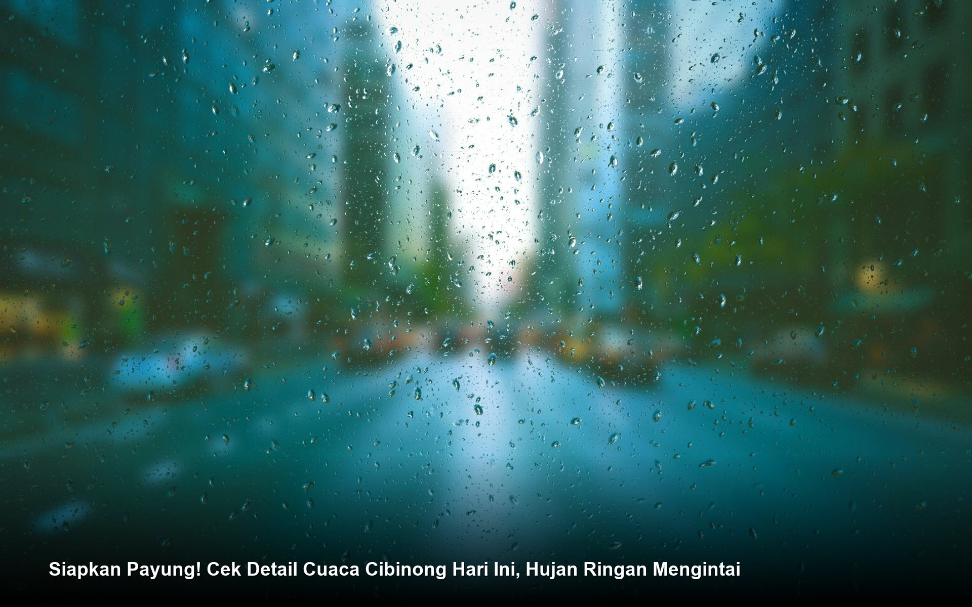 Siapkan Payung! Cek Detail Cuaca Cibinong Hari Ini, Hujan Ringan Mengintai