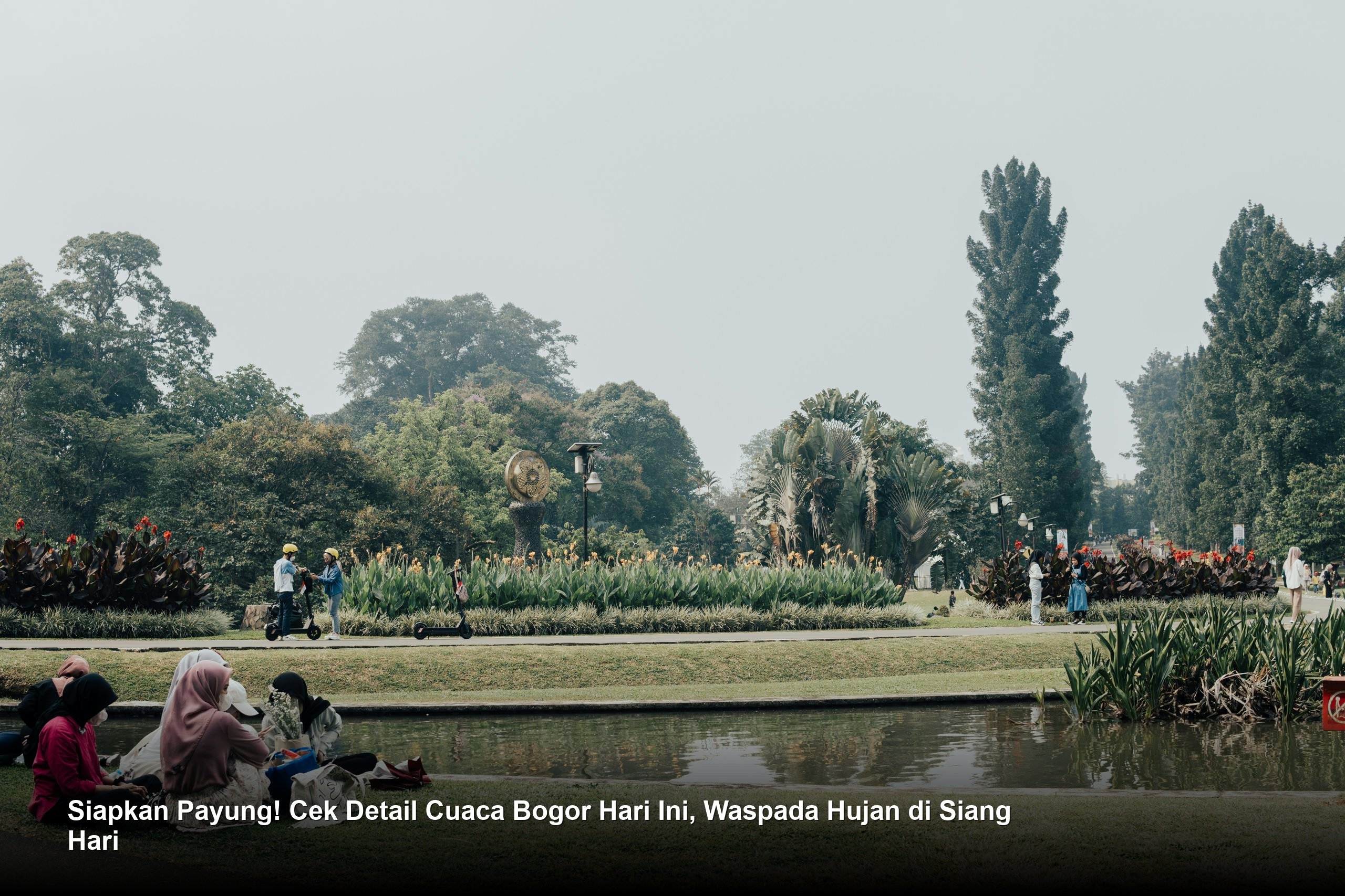 Siapkan Payung! Cek Detail Cuaca Bogor Hari Ini, Waspada Hujan di Siang Hari