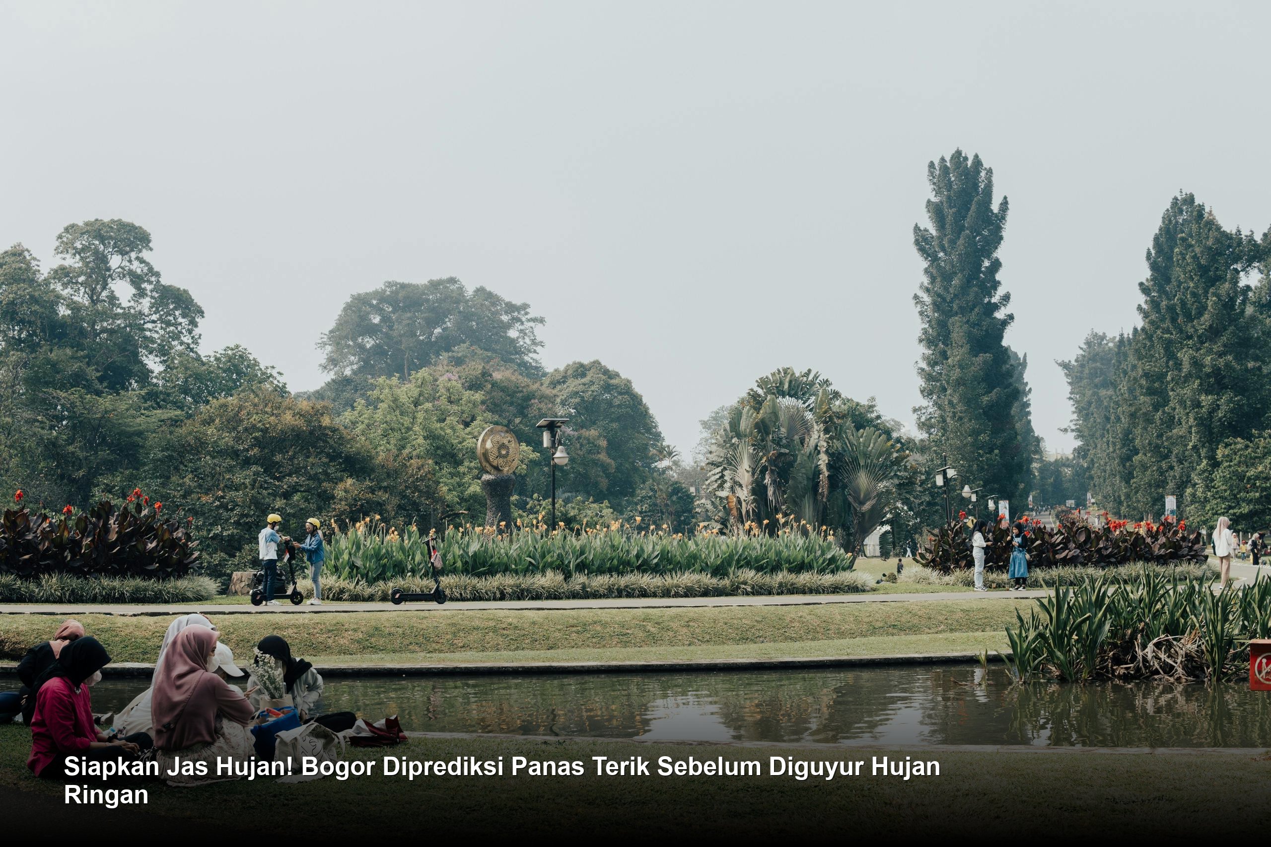 Siapkan Jas Hujan! Bogor Diprediksi Panas Terik Sebelum Diguyur Hujan Ringan