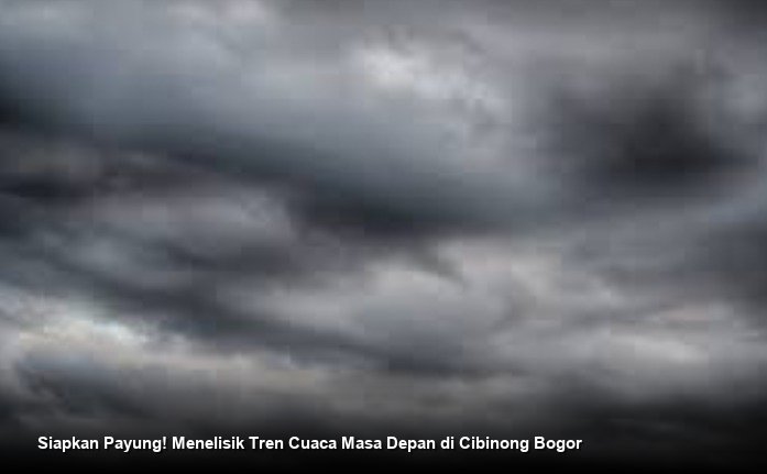 Siapkan Payung! Menelisik Tren Cuaca Masa Depan di Cibinong Bogor