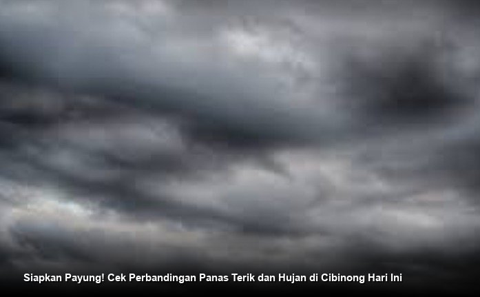 Siapkan Payung! Cek Perbandingan Panas Terik dan Hujan di Cibinong Hari Ini