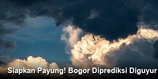 Siapkan Payung! Bogor Diprediksi Diguyur Hujan Sedang di Tengah Hari