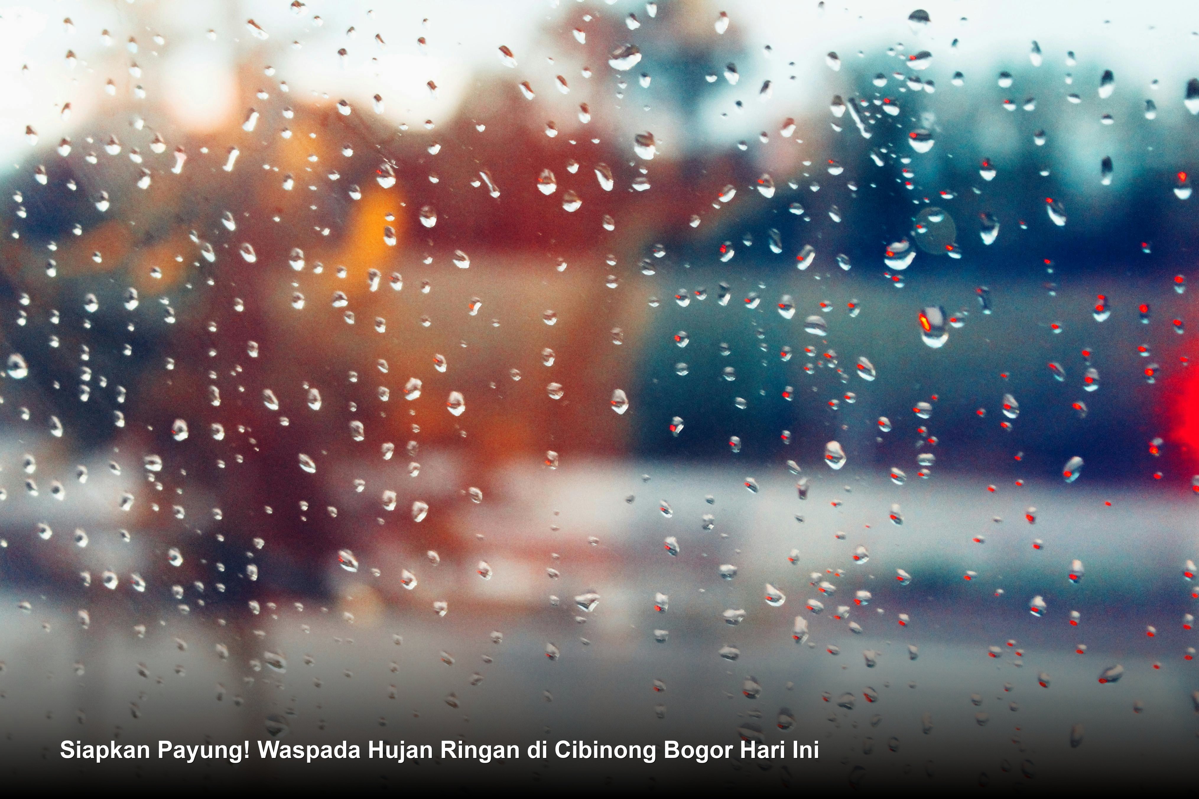 Siapkan Payung! Waspada Hujan Ringan di Cibinong Bogor Hari Ini