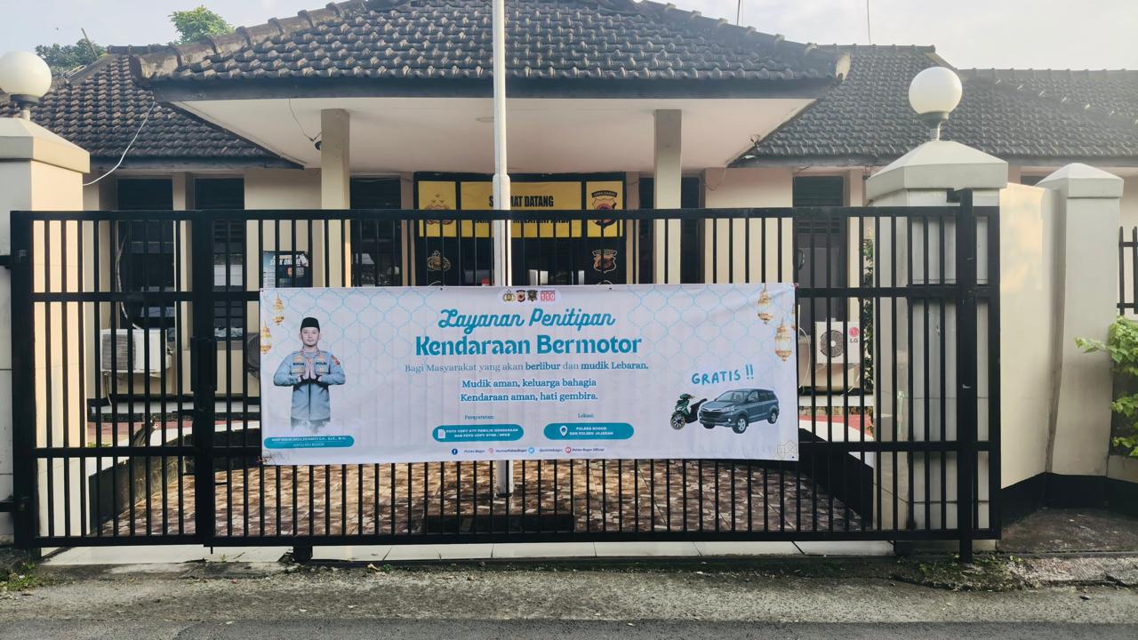 Polres Bogor Buka Penitipan Motor Gratis, Begini Syaratnya ! 