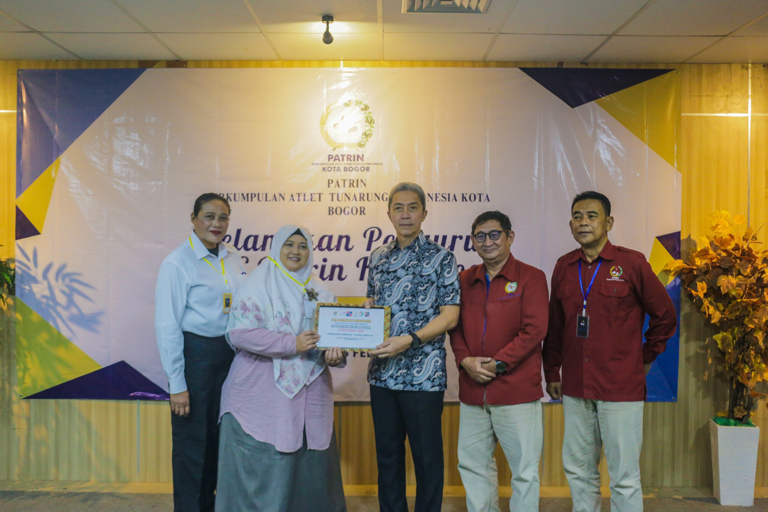 Pelantikan DPC PATRIN Kota Bogor Periode 2026-2031, Dedie Rachim: Pentingnya Pembinaan Berkelanjutan