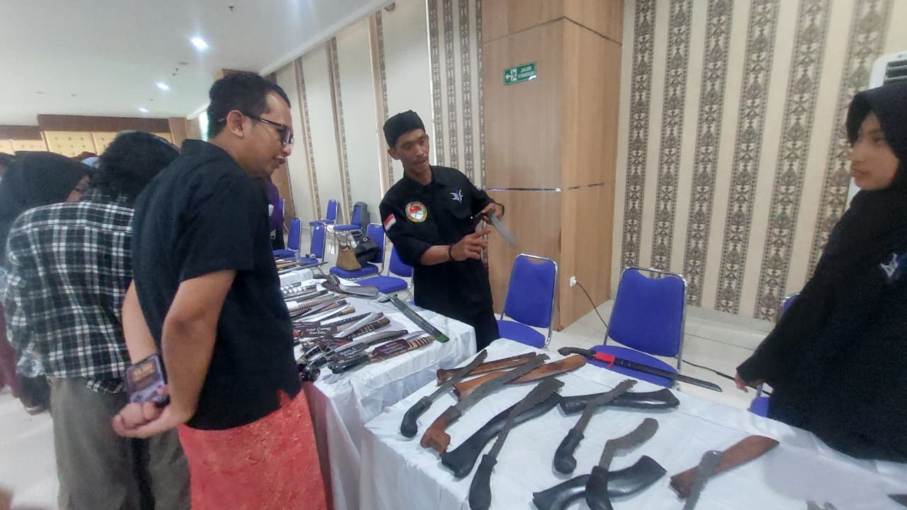 Unpak dan GPSN Pamerkan 300 Golok Bersejarah, Dorong Pengakuan UNESCO 2027