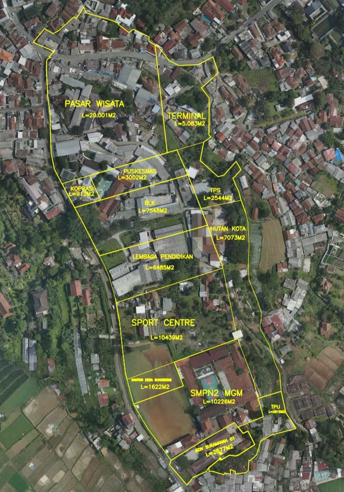 Kecamatan Megamendung Kembangkan Kawasan Terpadu, Simpang Pasar Sukamanah Bakal Lebih Tertata