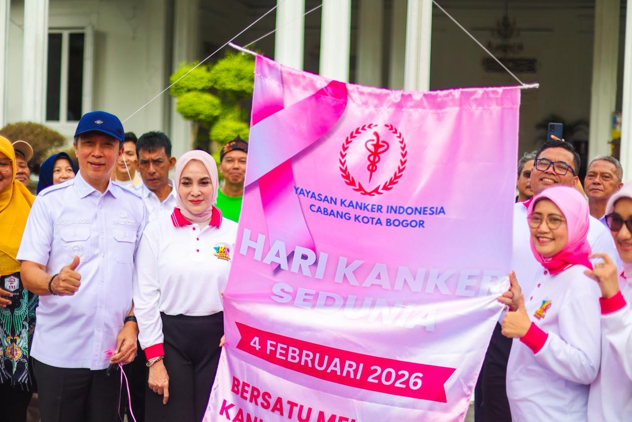 Peringati Hari Kanker Sedunia, Pemkot Bogor Ajak Warga Terapkan Pola Hidup Sehat