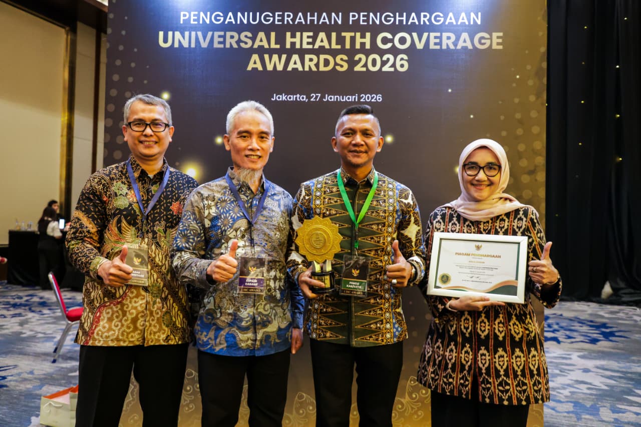Kepesertaan di Atas 98 Persen, Kota Bogor Raih UHC Award 2026