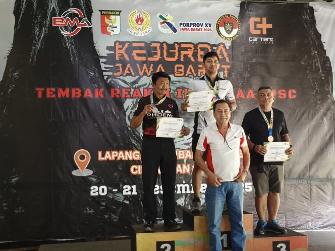 Atlet Menembak Kabupaten Bogor Borong 10 Medali di Kejurda Jabar 2025