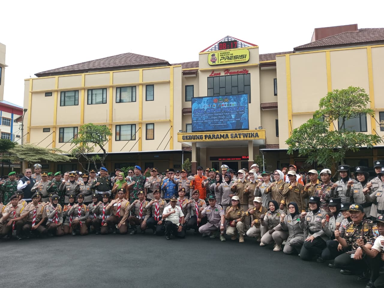 Polresta Bogor Kota Gelar Apel Operasi Lilin Lodaya 2025 Amankan Nataru