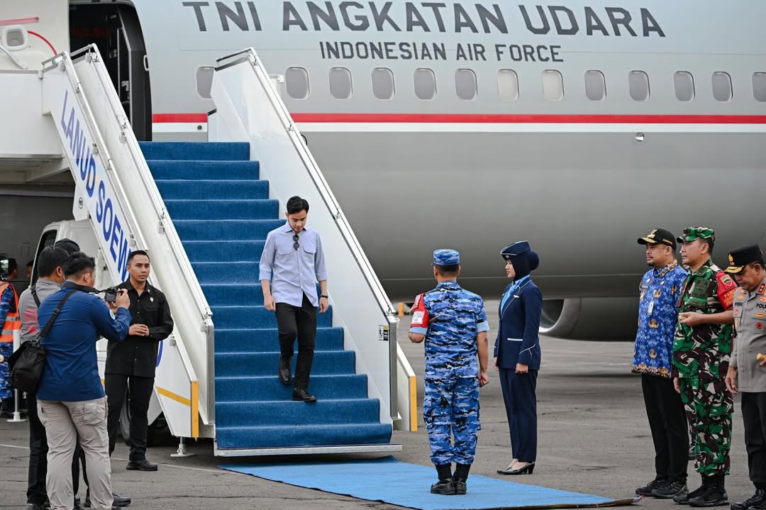 Gibran Rakabuming Tinjau Lokasi Banjir dan Longsor di Dua Kabupaten Aceh